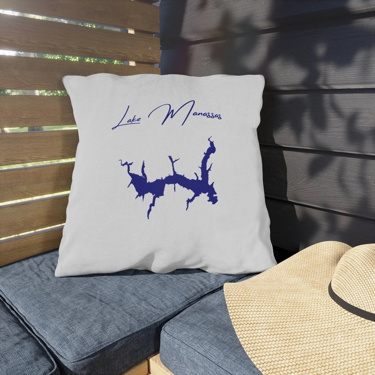 Virginia  Lake  Manassas  Outdoor  Pillow  front  position  view  from  context-1  20  x  20.webp