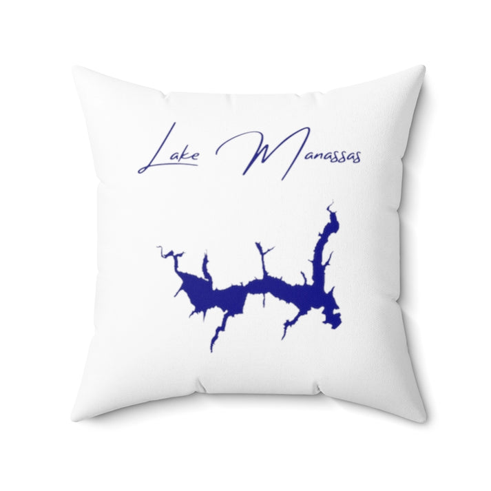 Virginia  Lake  Manassas  Pillow  front  position  view  from  front  20  x  20.webp