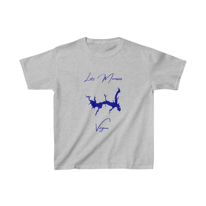 Virginia  Lake  Manassas  Youth  T-shirt  front  position  view  from  front  sport  grey.webp