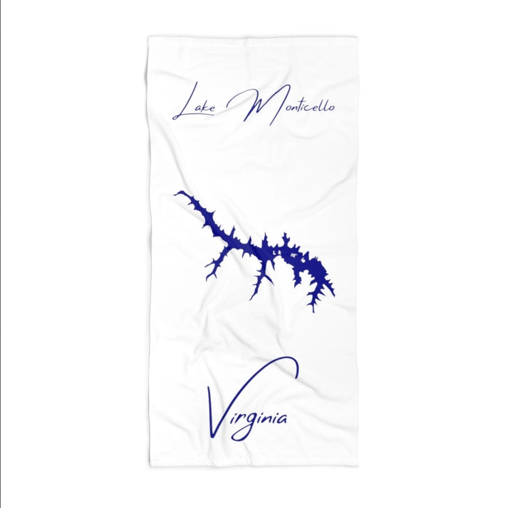 Virginia  Lake  Monticello  Beach  Towel  front  position  view  from  front  36  x  72.webp