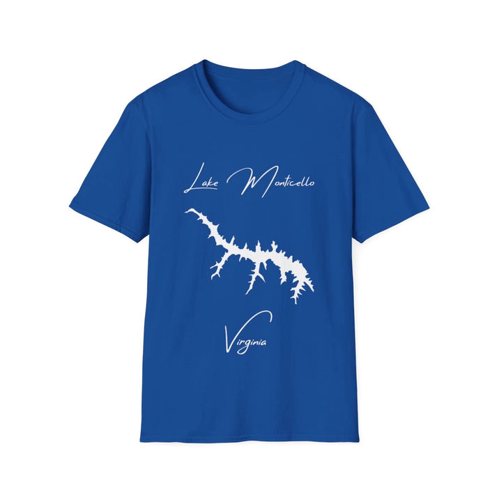 Virginia  Lake  Monticello  T-shirt  front  position  view  from  front  royal.webp