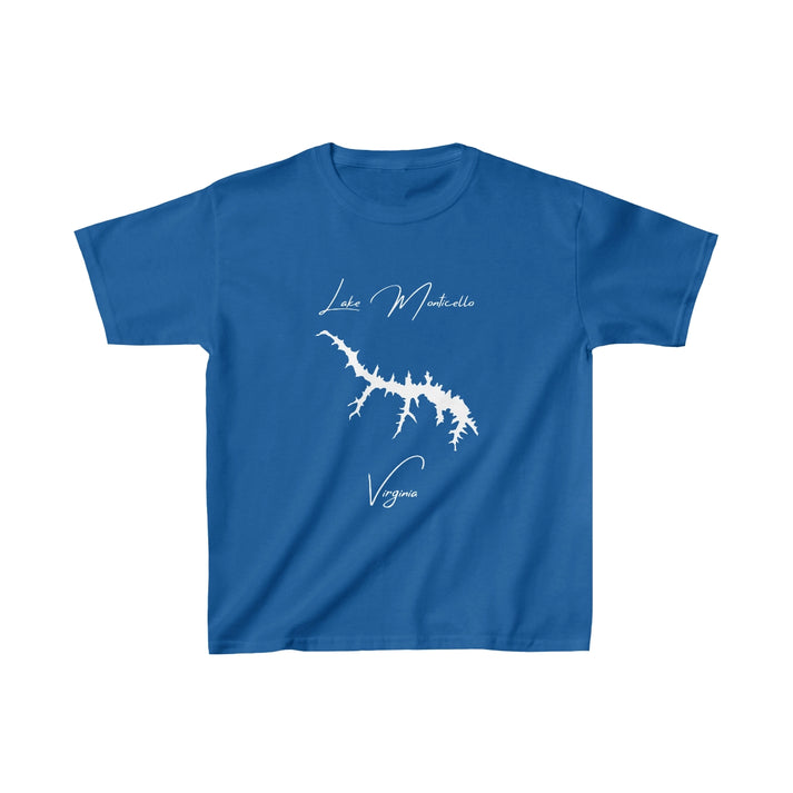 Virginia  Lake  Monticello  Youth  T-shirt  front  position  view  from  front  royal.webp