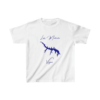 Virginia  Lake  Monticello  Youth  T-shirt  front  position  view  from  front  white.webp
