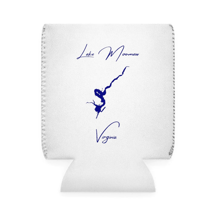 Virginia  Lake  Moomaw  Can  Koozie  front  position  view  from  front-1  white.webp