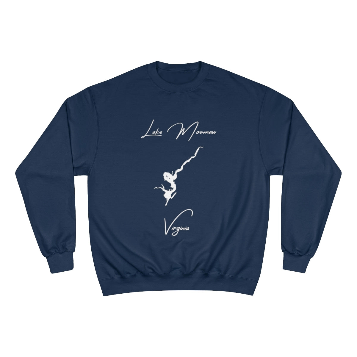Virginia  Lake  Moomaw  Sweatshirt  front  position  view  from  front  navy.webp