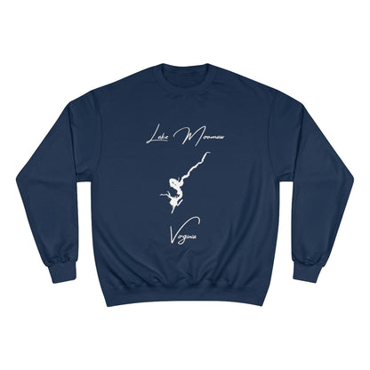 Virginia  Lake  Moomaw  Sweatshirt  front  position  view  from  front  navy.webp