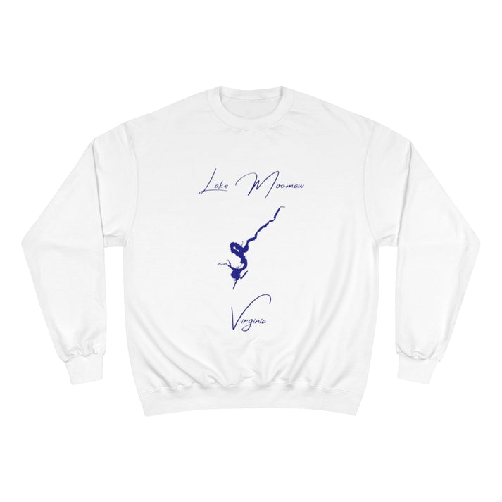 Virginia  Lake  Moomaw  Sweatshirt  front  position  view  from  front  white.webp