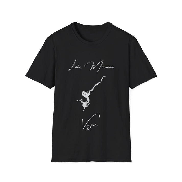 Virginia  Lake  Moomaw  T-shirt  front  position  view  from  front  black.webp