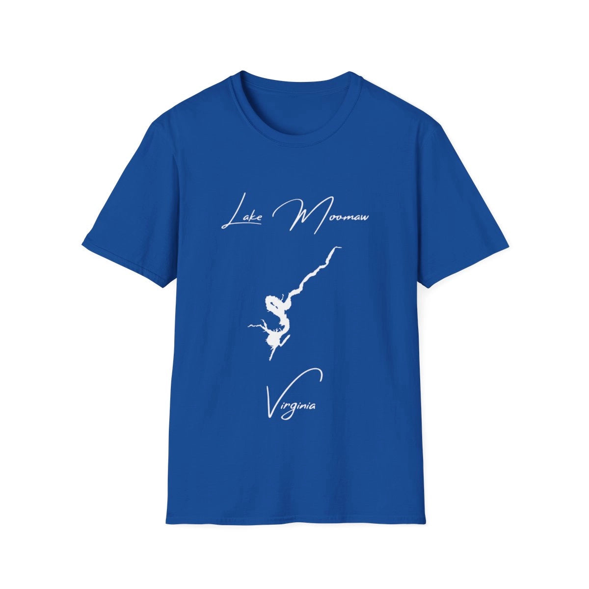 Virginia  Lake  Moomaw  T-shirt  front  position  view  from  front  royal.webp