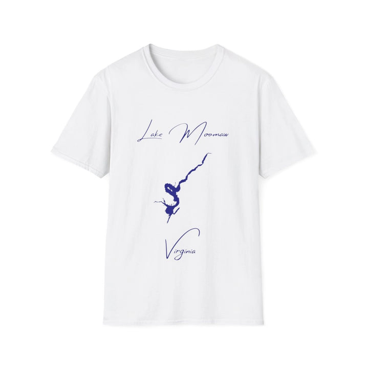 Virginia  Lake  Moomaw  T-shirt  front  position  view  from  front  white.webp
