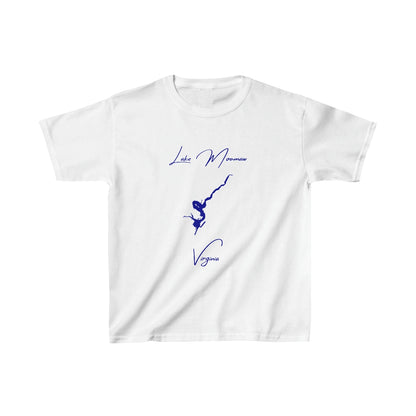 Virginia  Lake  Moomaw  Youth  T-shirt  front  position  view  from  front  white.webp
