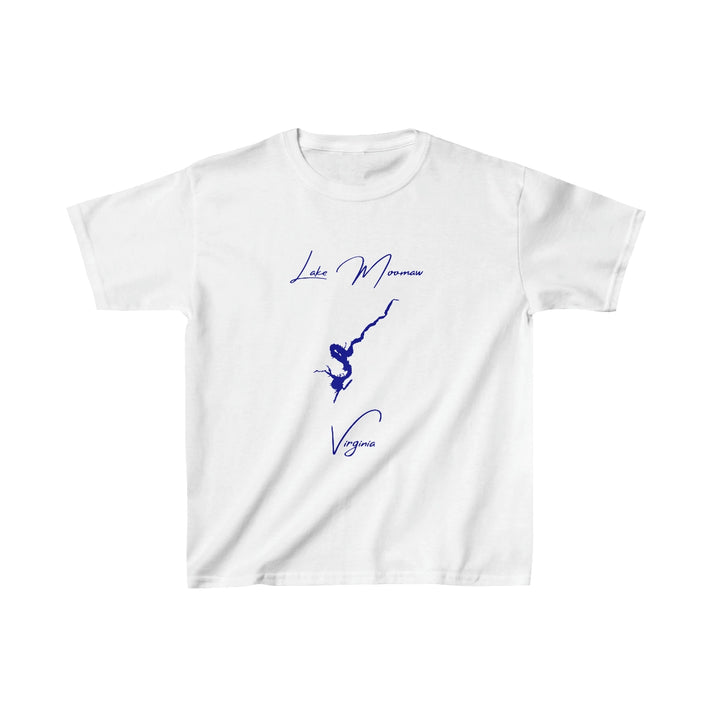 Virginia  Lake  Moomaw  Youth  T-shirt  front  position  view  from  front  white.webp
