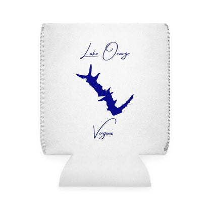 Virginia  Lake  Orange  Can  Koozie  front  position  view  from  front-1  white.webp