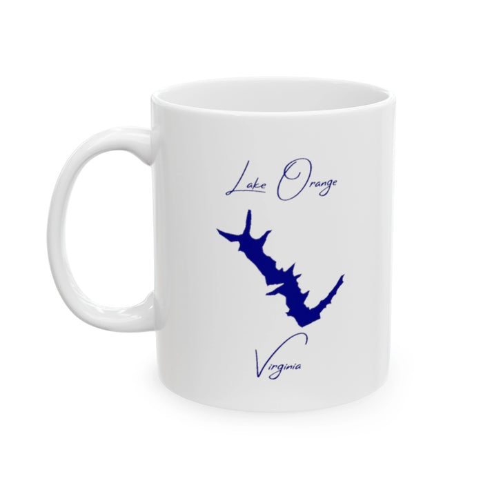 Virginia  Lake  Orange  Ceramic  Mug  other  position  view  from  left  11oz.webp