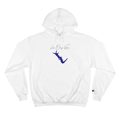 Virginia  Lake  Orange  Hoodie  front  position  view  from  front  white.webp