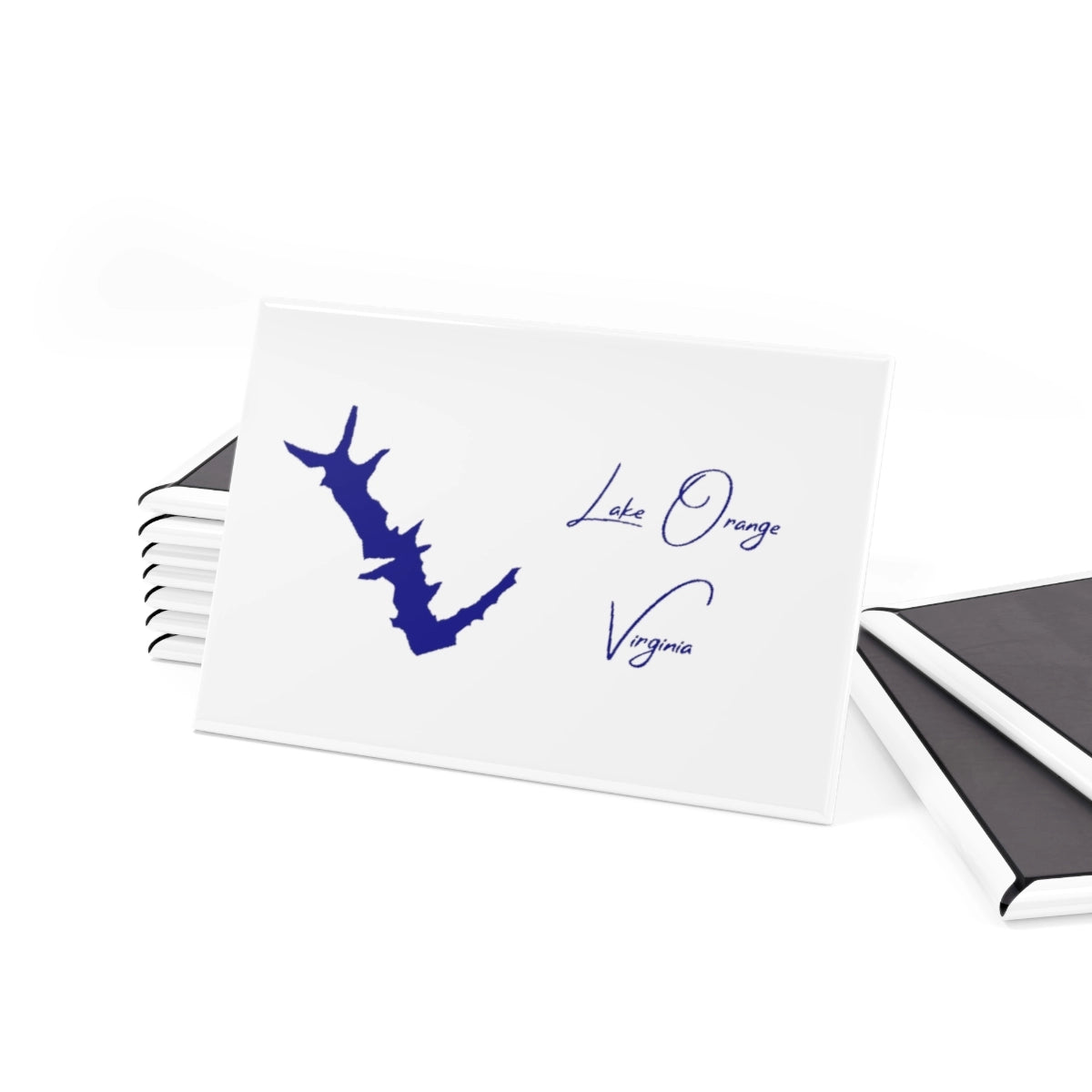 Virginia  Lake  Orange  Magnet  front  position  view  from  set  2  x  3.webp