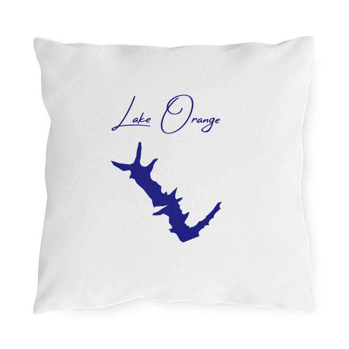 Virginia  Lake  Orange  Outdoor  Pillow  front  position  view  from  front  16  x  16.webp