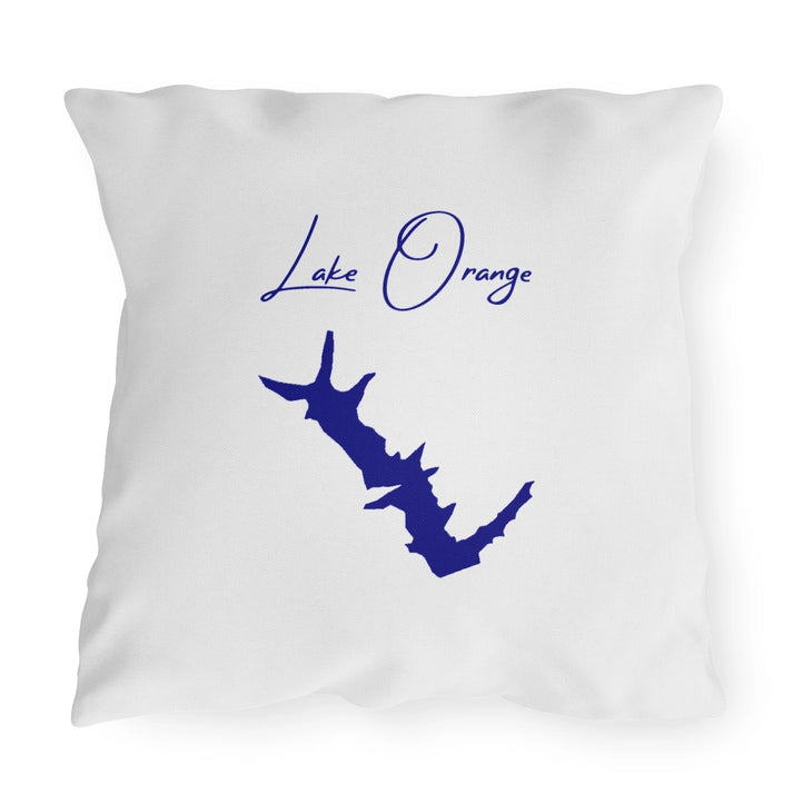 Virginia  Lake  Orange  Outdoor  Pillow  front  position  view  from  front  20  x  20.webp
