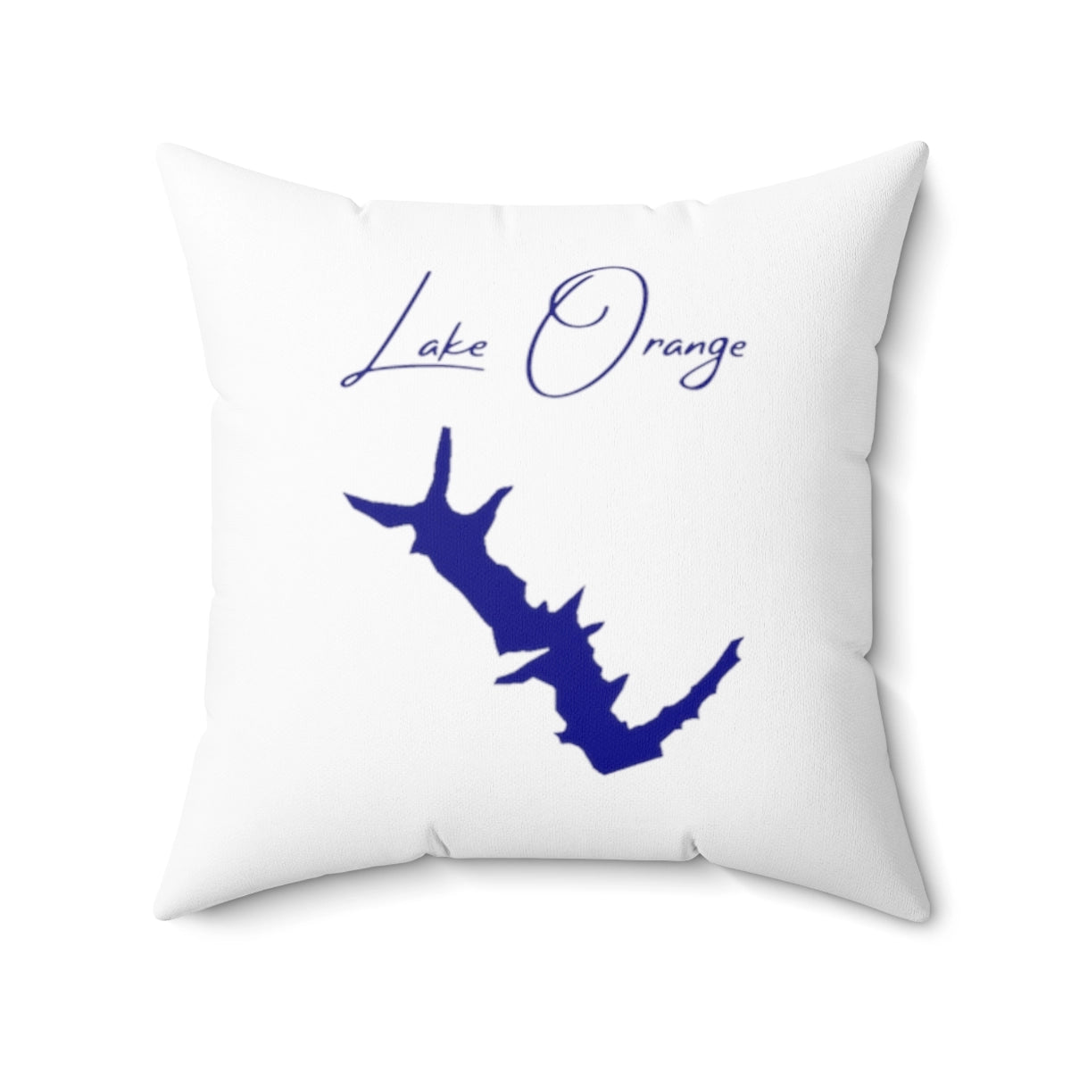 Virginia  Lake  Orange  Pillow  front  position  view  from  front  20  x  20.webp