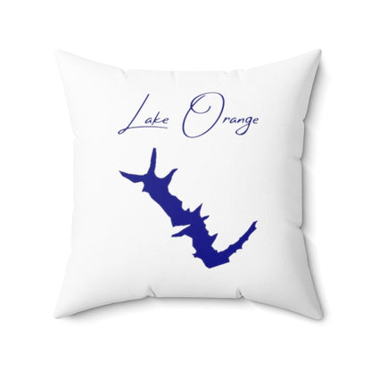 Virginia  Lake  Orange  Pillow  front  position  view  from  front  20  x  20.webp