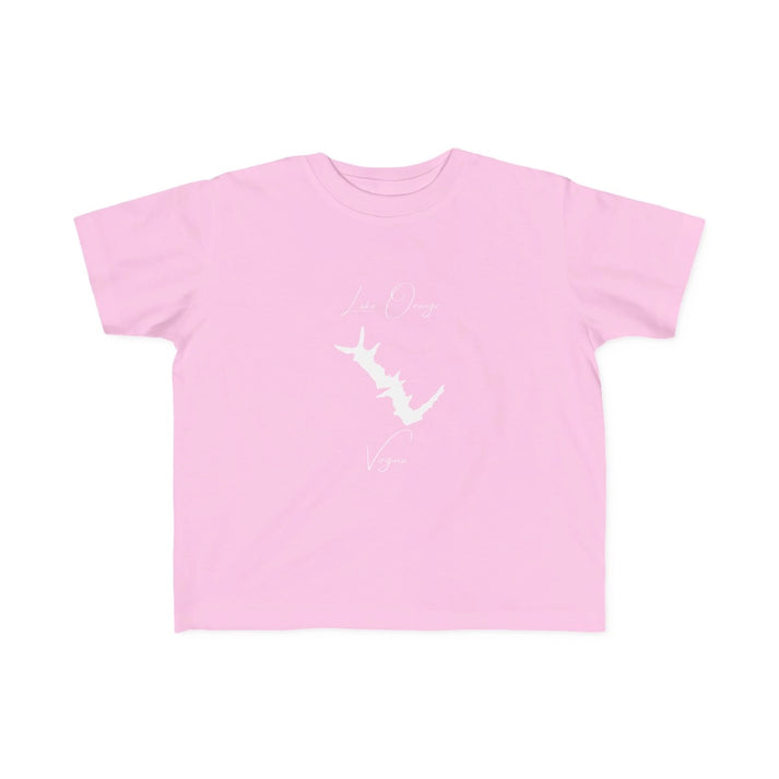 Virginia  Lake  Orange  Toddler  T-shirt  front  position  view  from  front  pink.webp