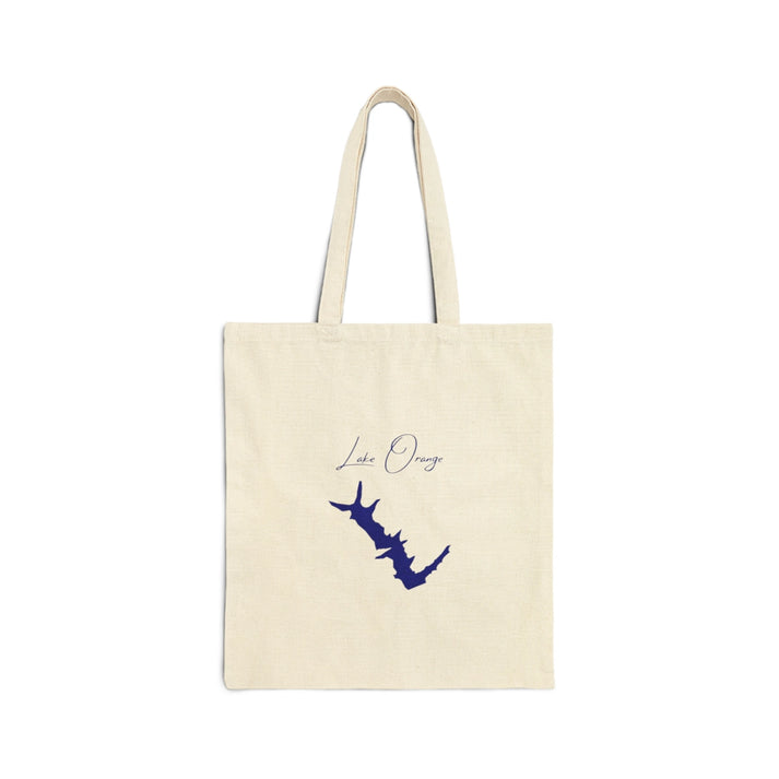 Virginia  Lake  Orange  Tote  Bag  back  position  view  from  back  15  x  16.webp