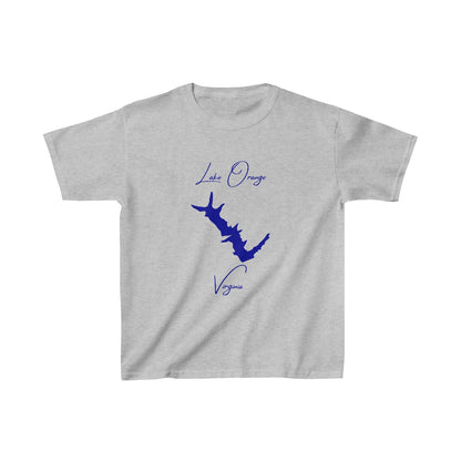 Virginia  Lake  Orange  Youth  T-shirt  front  position  view  from  front  sport  grey.webp