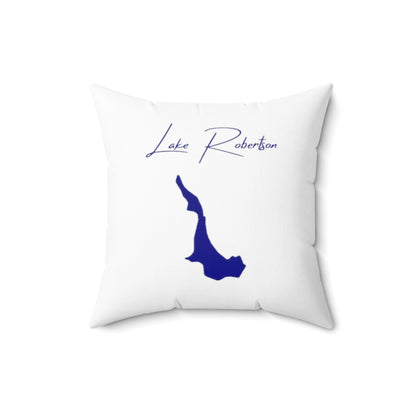 Virginia  Lake  Robertson  Pillow  front  position  view  from  back  16  x  16.webp