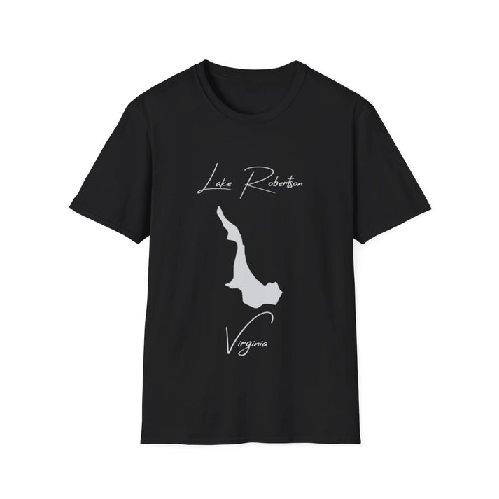 Virginia  Lake  Robertson  T-shirt  front  position  view  from  front  black.webp