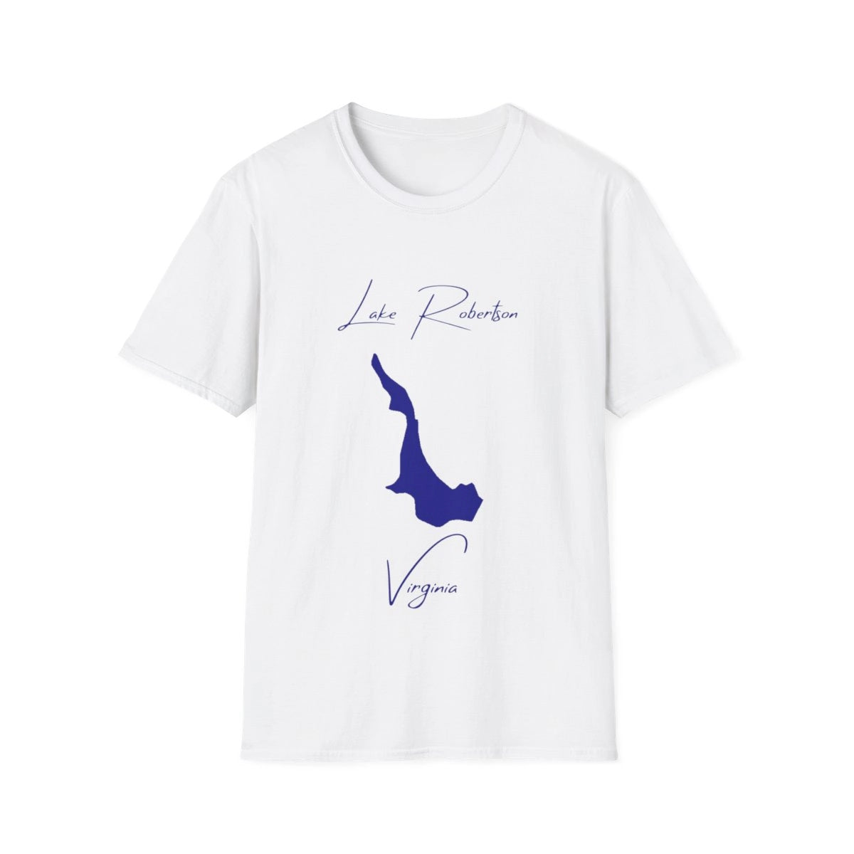 Virginia  Lake  Robertson  T-shirt  front  position  view  from  front  white.webp