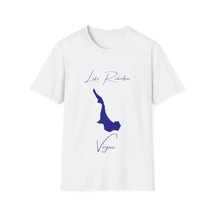 Virginia  Lake  Robertson  T-shirt  front  position  view  from  front  white.webp