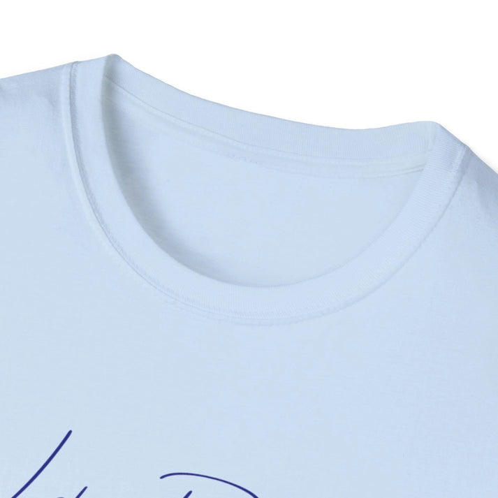 Virginia  Lake  Robertson  T-shirt  other  position  view  from  front-collar-closeup  light  blue.webp