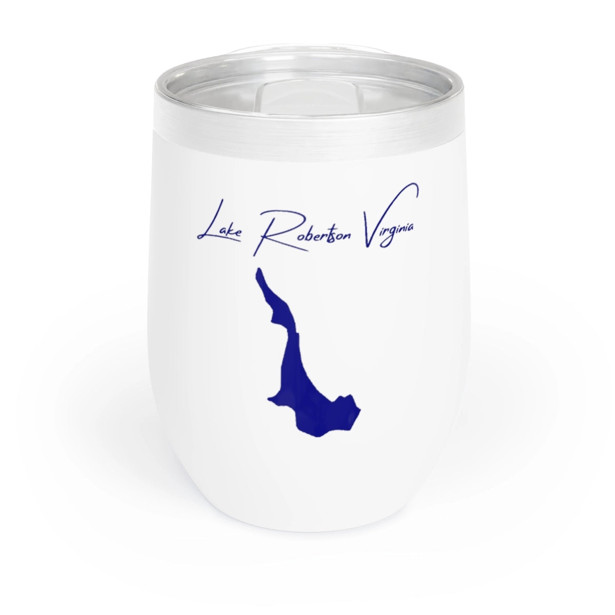 Virginia  Lake  Robertson  Wine  Tumbler  front  position  view  from  front  white.webp