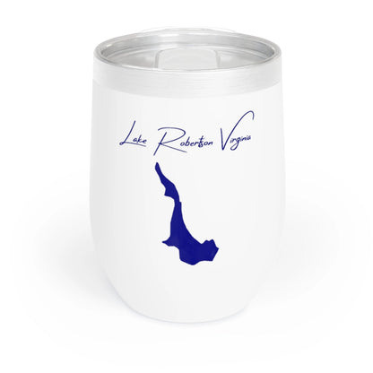 Virginia  Lake  Robertson  Wine  Tumbler  front  position  view  from  front  white.webp