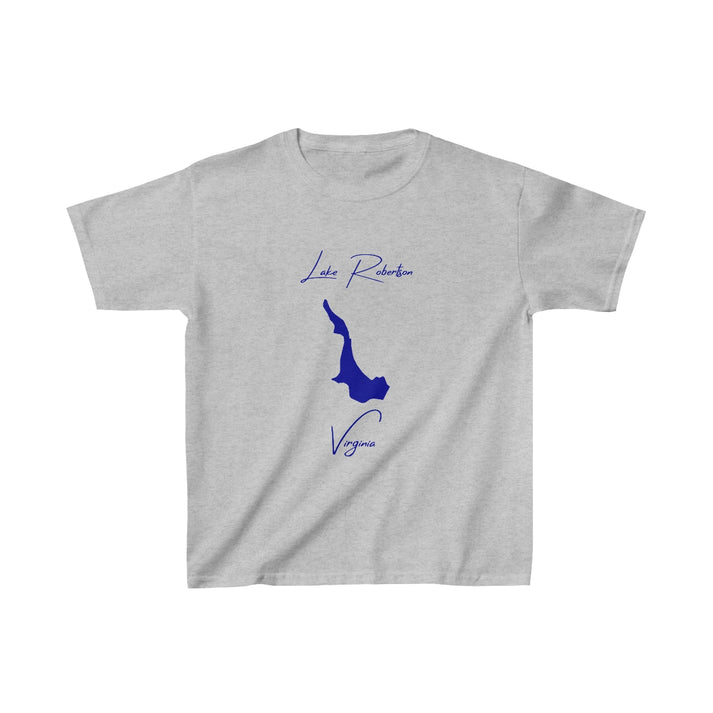 Virginia  Lake  Robertson  Youth  T-shirt  front  position  view  from  front  sport  grey.webp