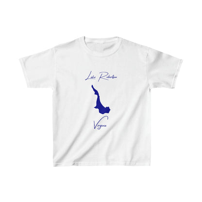 Virginia  Lake  Robertson  Youth  T-shirt  front  position  view  from  front  white.webp