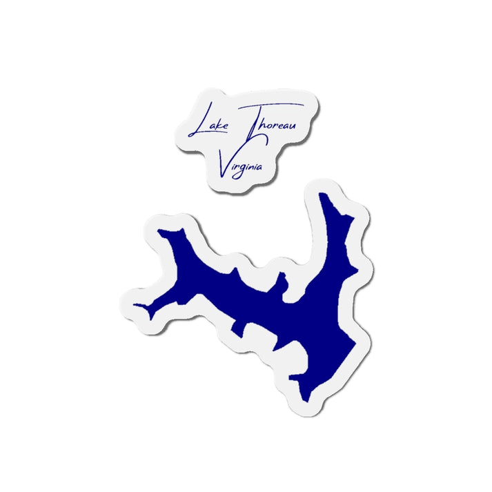 Virginia  Lake  Thoreau  Die  Cut  Magnet  front  position  view  from  front  4  x  4.webp