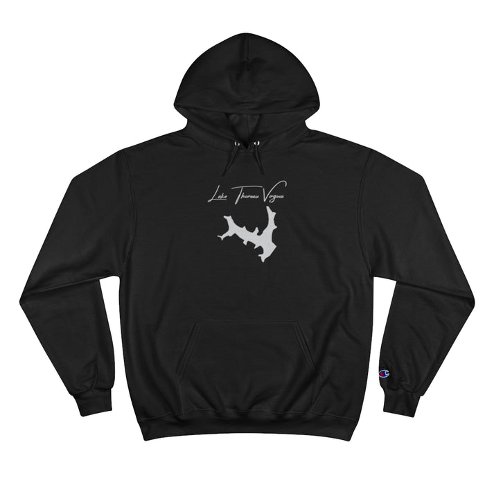Virginia  Lake  Thoreau  Hoodie  front  position  view  from  front  black.webp