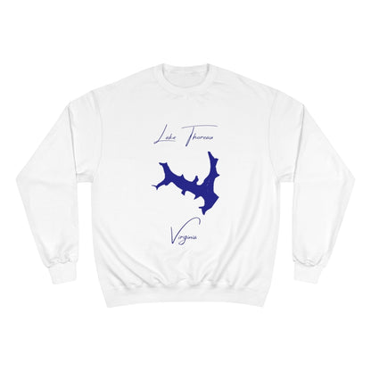 Virginia  Lake  Thoreau  Sweatshirt  front  position  view  from  front  white.webp