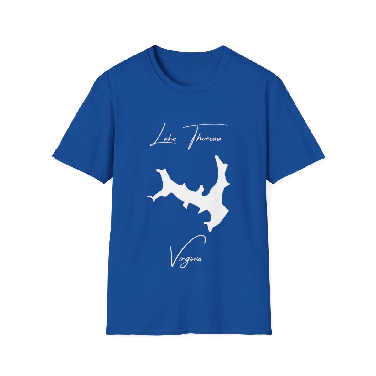 Virginia  Lake  Thoreau  T-shirt  front  position  view  from  front  royal.webp