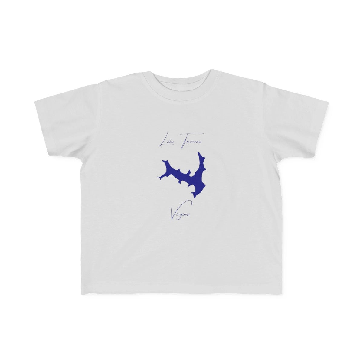 Virginia  Lake  Thoreau  Toddler  T-shirt  front  position  view  from  front  silver.webp