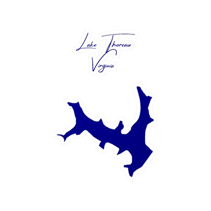 Virginia  Lake  Thoreau  Vinyl  Decal  other  position  view  from  front  4  x  6.webp