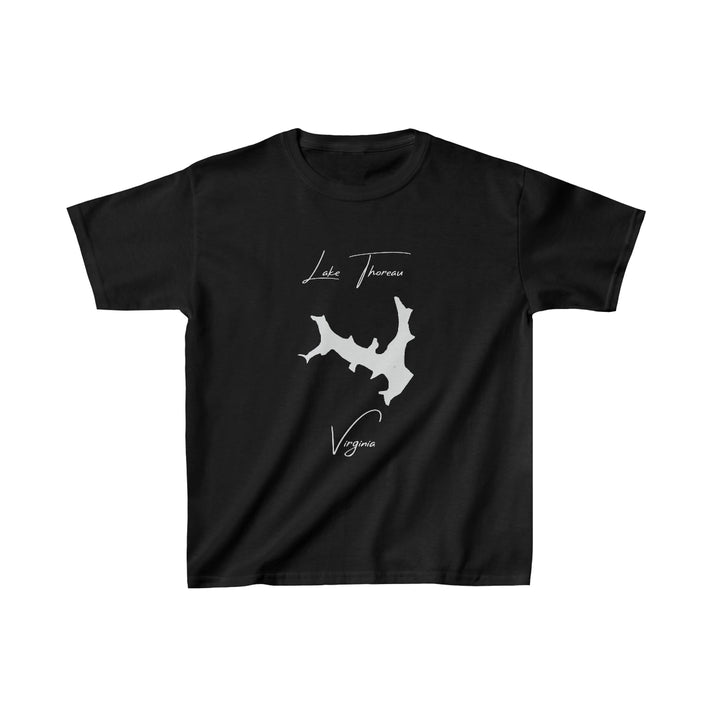 Virginia  Lake  Thoreau  Youth  T-shirt  front  position  view  from  front  black.webp