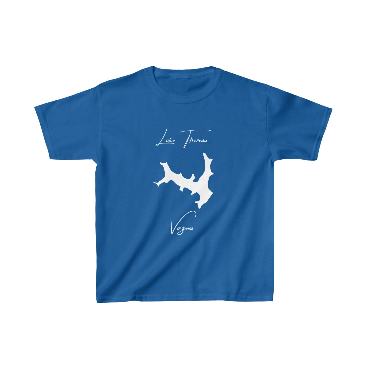 Virginia  Lake  Thoreau  Youth  T-shirt  front  position  view  from  front  royal.webp