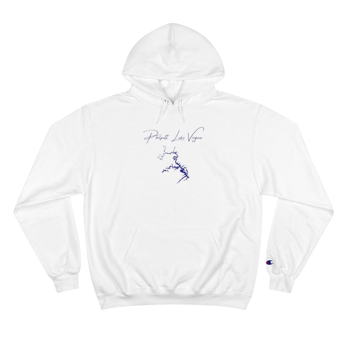 Virginia  Philpott  Lake  Hoodie  front  position  view  from  front  white.webp