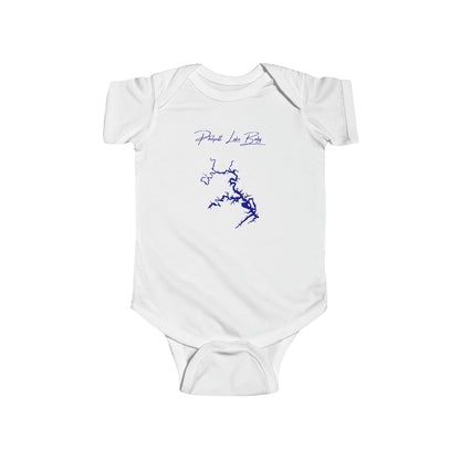 Virginia  Philpott  Lake  Onesie  front  position  view  from  front  white.webp