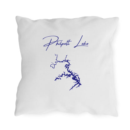 Virginia  Philpott  Lake  Outdoor  Pillow  back  position  view  from  back  18  x  18.webp