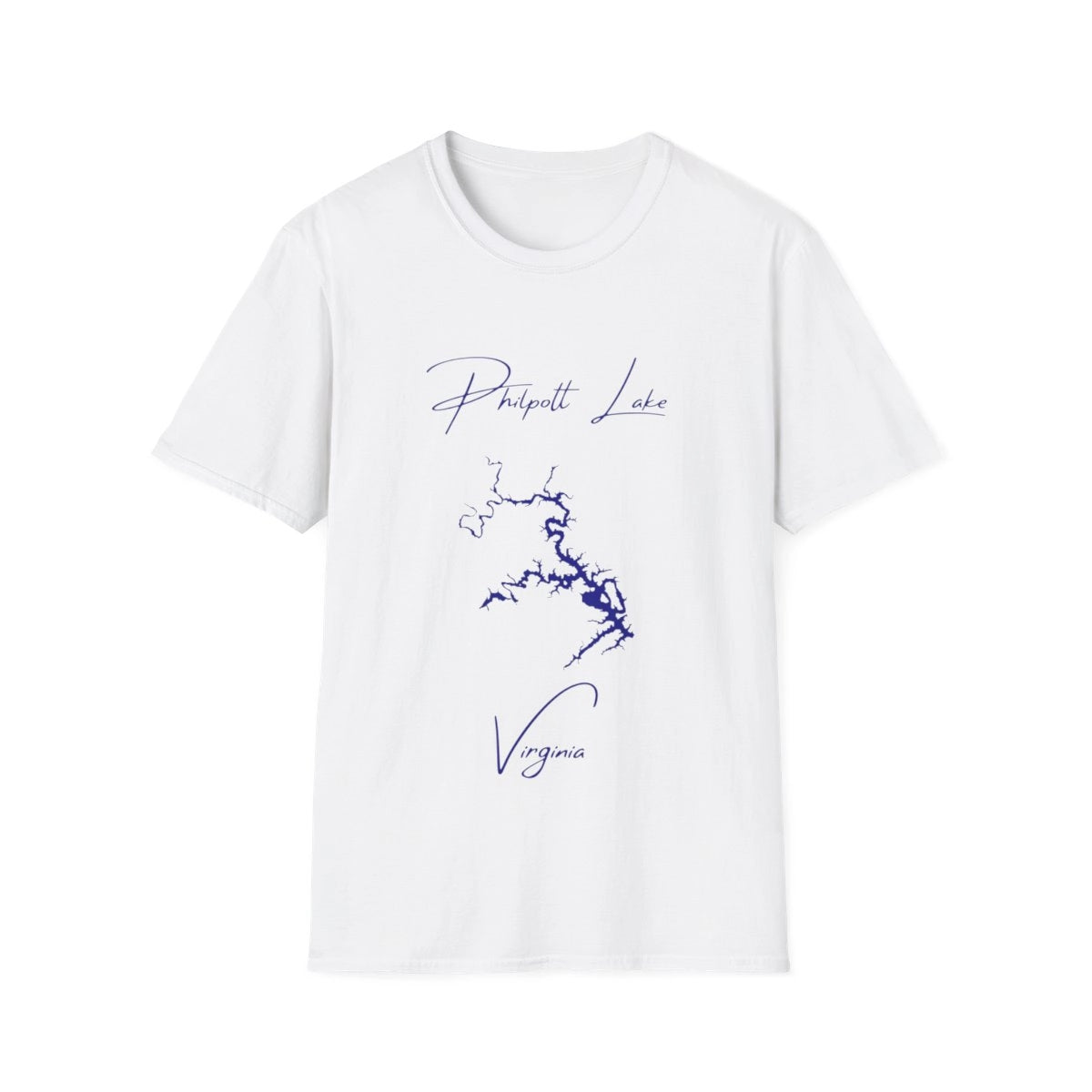 Virginia  Philpott  Lake  T-shirt  front  position  view  from  front  white.webp