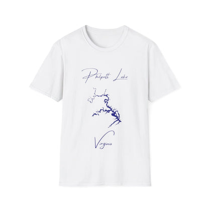 Virginia  Philpott  Lake  T-shirt  front  position  view  from  front  white.webp