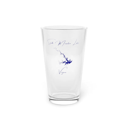 Virginia  Smith  Mountain  Lake  16oz  Pint  Glass  front  position  view  from  front  16oz.webp